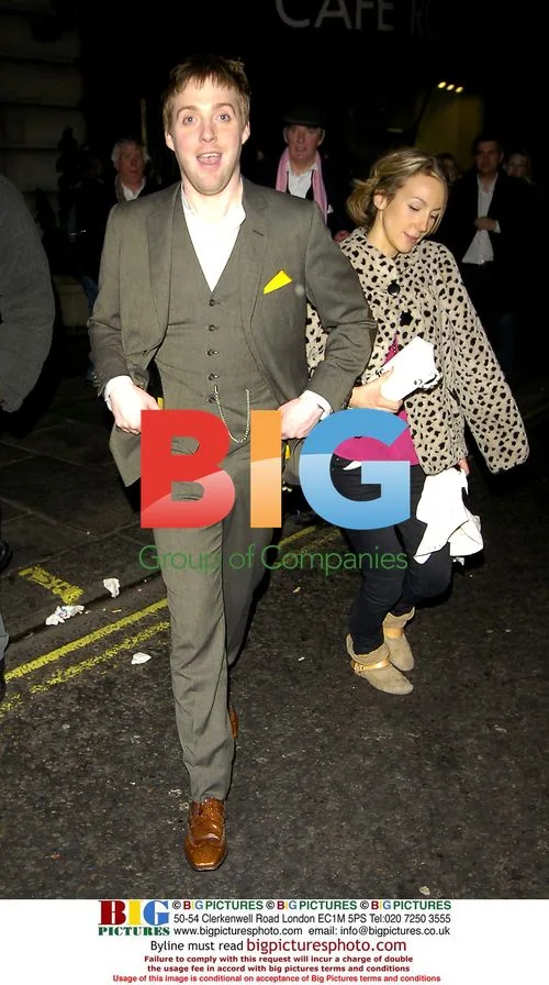 Ricky Wilson leaving BRIT Awards 2006 party