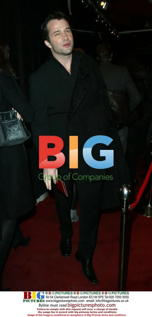 James Purefoy leaving Harpers Bizarre party