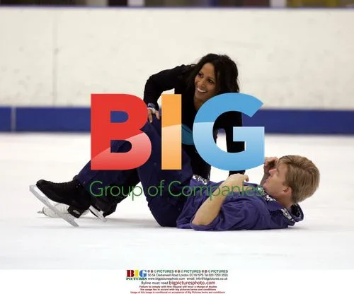 Kelly Holmes Trains for 'Dancing on Ice'
