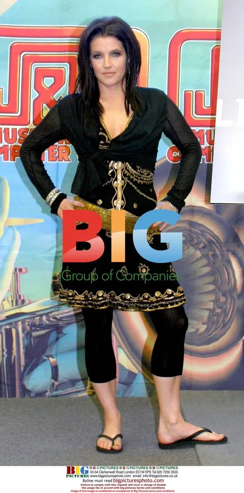Lisa-Marie Presley performs with her band 'Shut Up' in New York