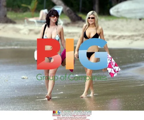 Sophie Howard and Charlotte Swim in Caribbean