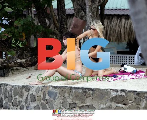 Sophie Howard and Charlotte Cool Down in the Caribbean