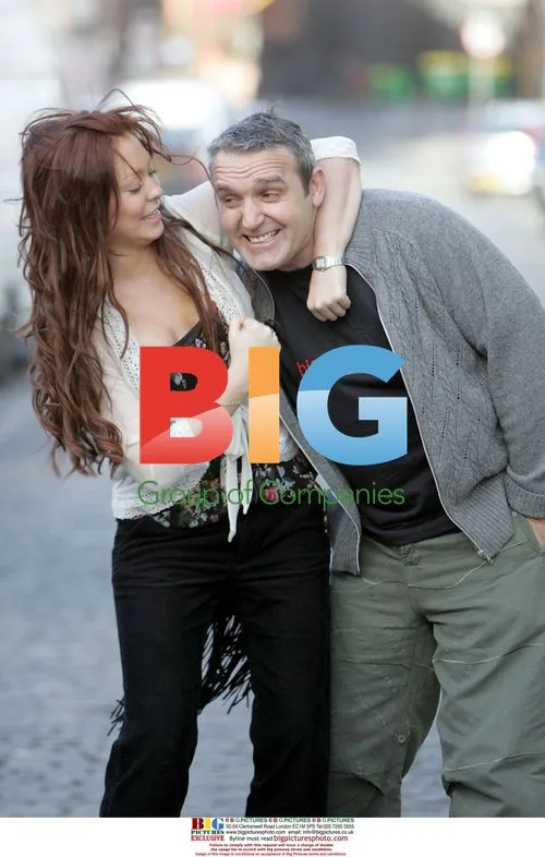 Natasha Hamilton and Mark Moraghan Rehearse for BBC Series