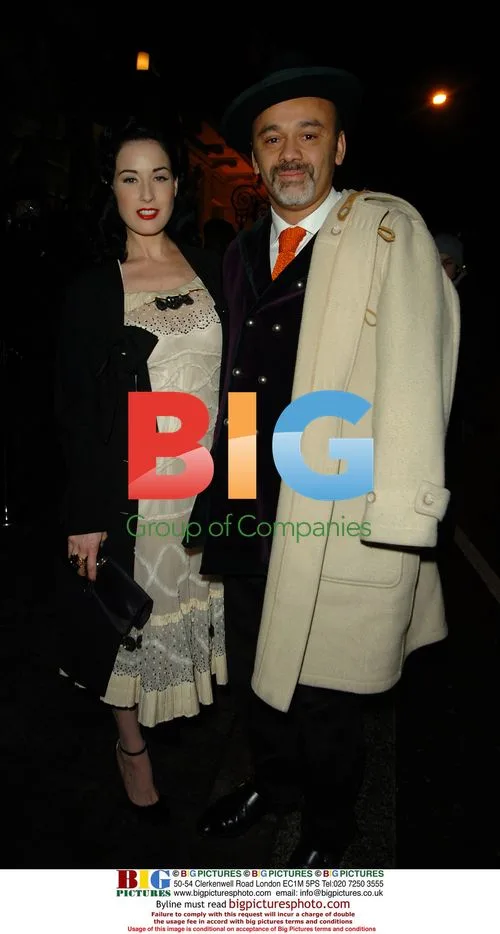 Dita Von Teese at BAFTA pre-awards party