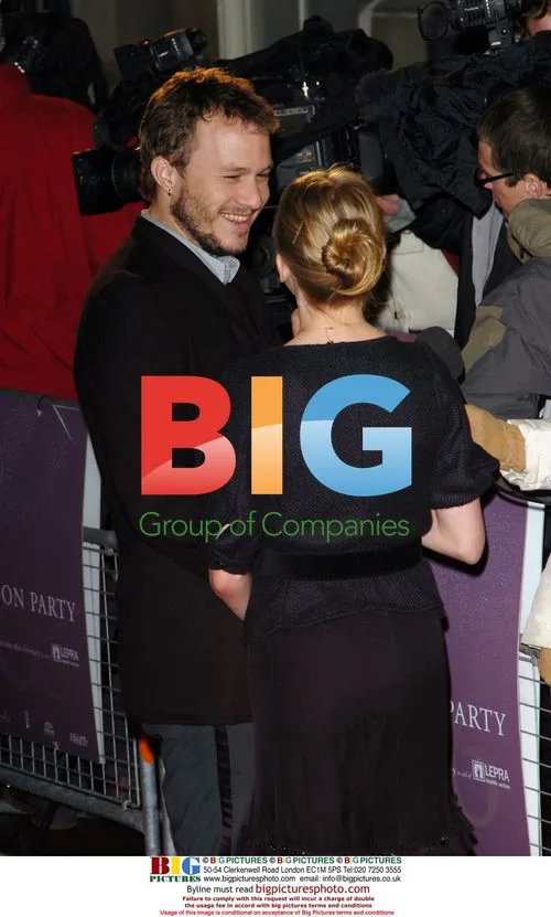 Heath Ledger and Michelle Williams at BAFTA Pre-Party