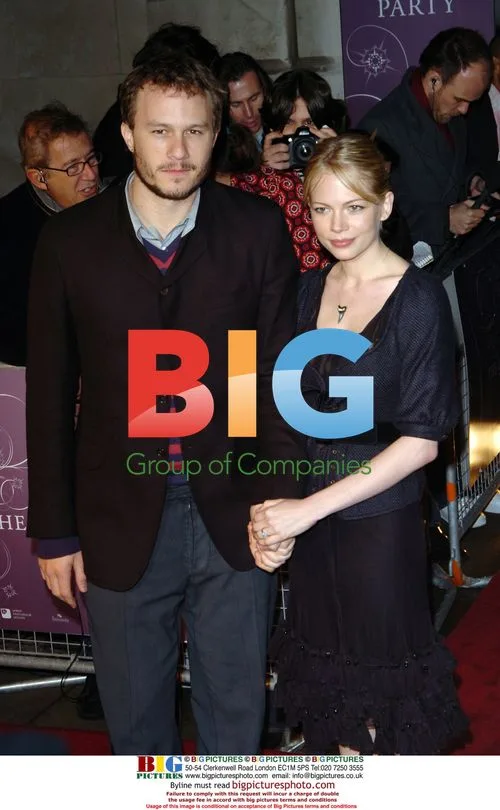 Heath Ledger and Michelle Williams at Pre-BAFTA Party