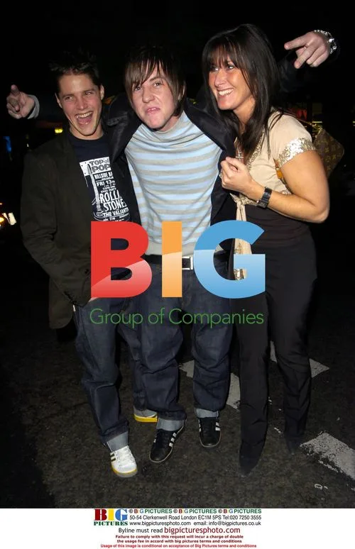 McFLY bassist Danny out with family in London