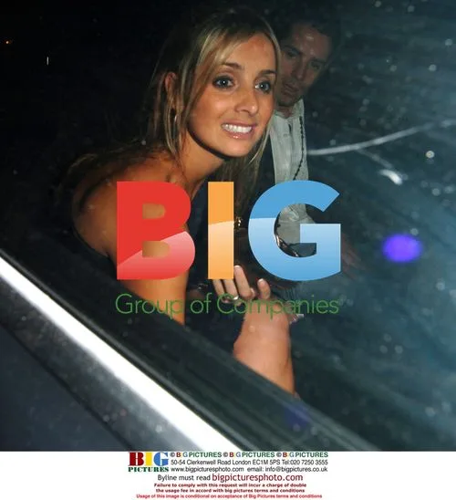 Louise Redknapp and husband Jamie at Elle Style Awards 2006