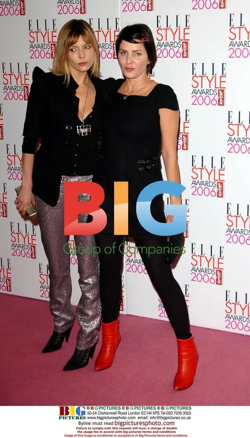 Sadie Frost and Jemima French at Elle Style Awards 2006