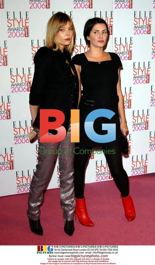 Sadie Frost and Jemima French at Elle Style Awards 2006