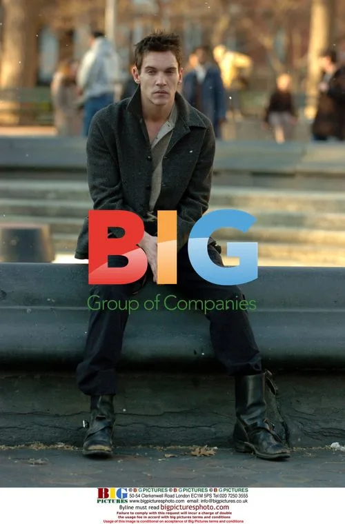 Jonathan Rhys-Meyers on set of "August Rush"