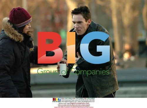 Actor Jonathan Rhys-Meyers on "August Rush" set