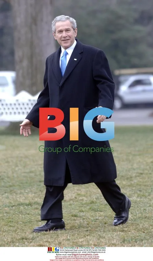 President Bush Departs White House