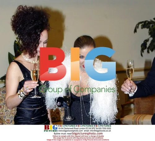 Carmen Electra and Christine Lugner at Vienna Operaball 2006