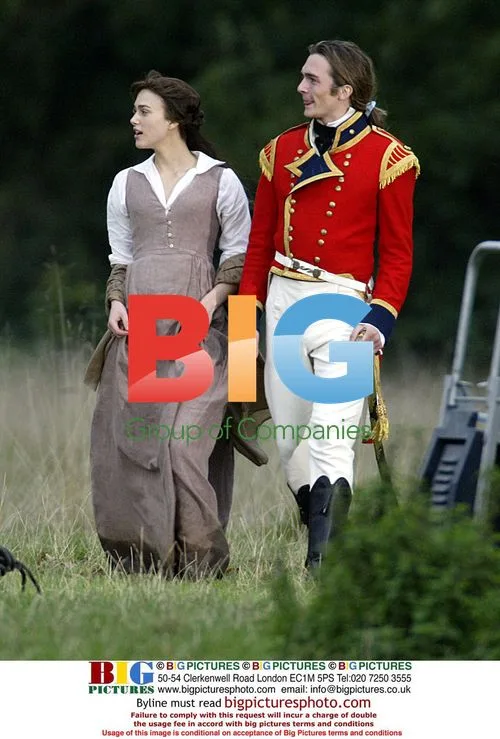 Filming of 'Pride and Prejudice' at Haddon Hall