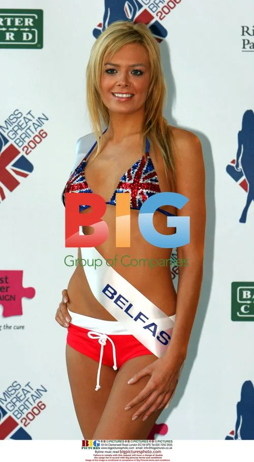 Miss Great Britain contestants photocall