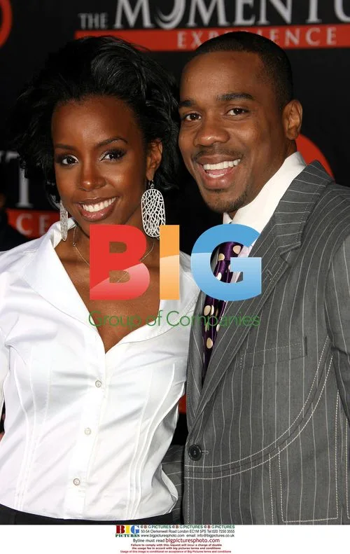 Kelly Rowland and Duane Martin at Seat Filler Premiere