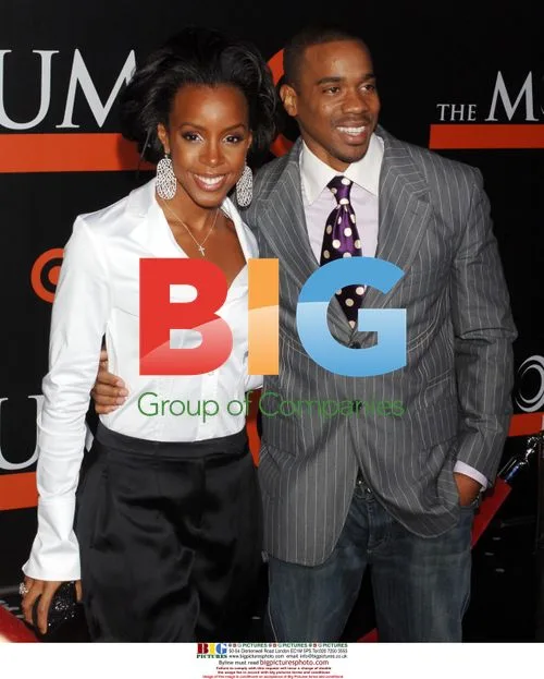 Kelly Rowland and Duane Martin at 'Seat Filler' premiere