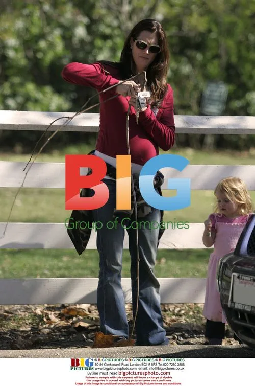 Brooke Shields and daughter Rowan get stick-y in park