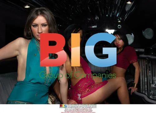Candy Girl Band in Limo After Party