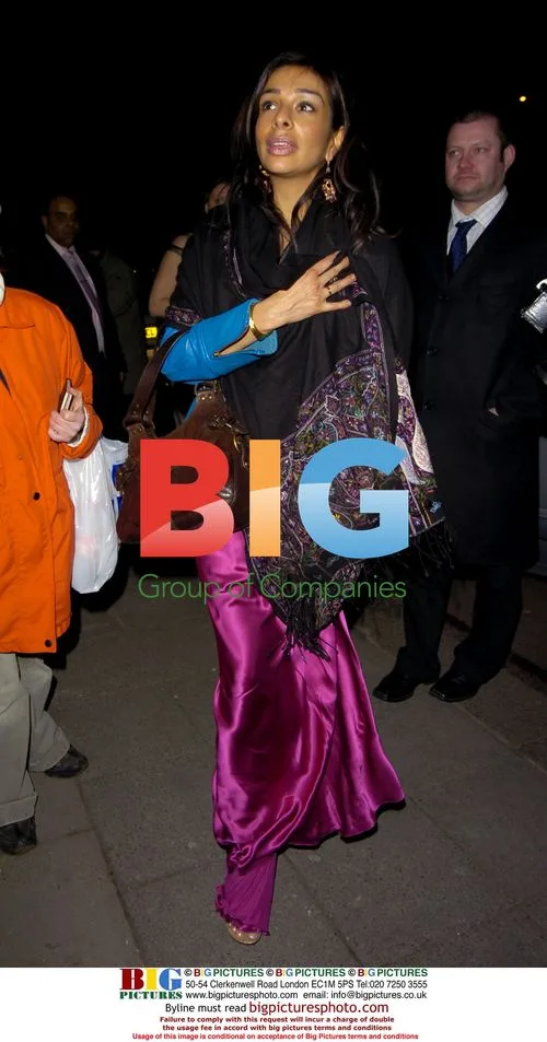 Shobna Gulati at Miss Great Britain 2006 Finals