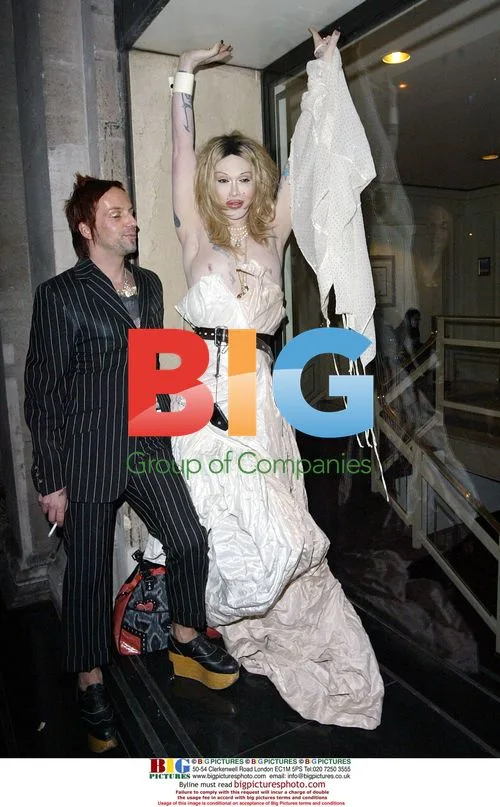 Pete Burns and Michael Simpson at Miss GB 2006