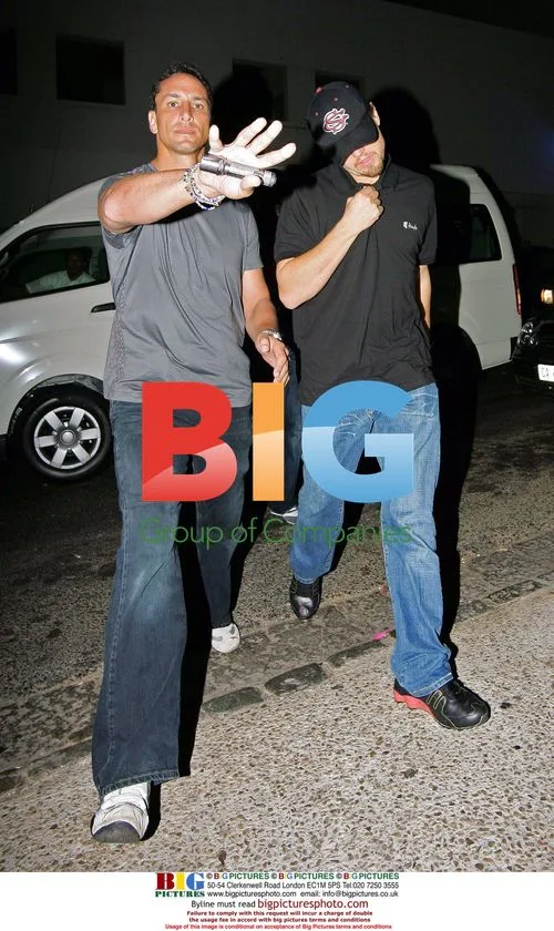 Leonardo DiCaprio Arrives at Opium Nightclub