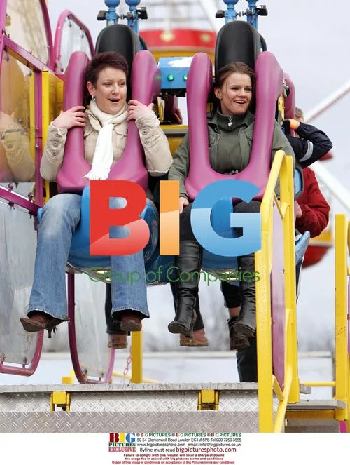 Kerry Katona and Mark Croft Take Daughter Molly to Funfair