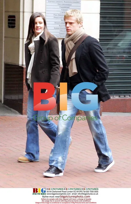 Damien Duff and girlfriend Eileen Flanagan outside Dublin hotel