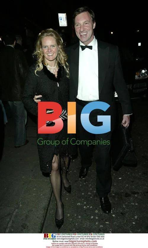 Lord Brocket and partner at Miss Great Britain