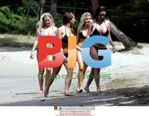 Glamour Girls on Banana Boat in Caribbean