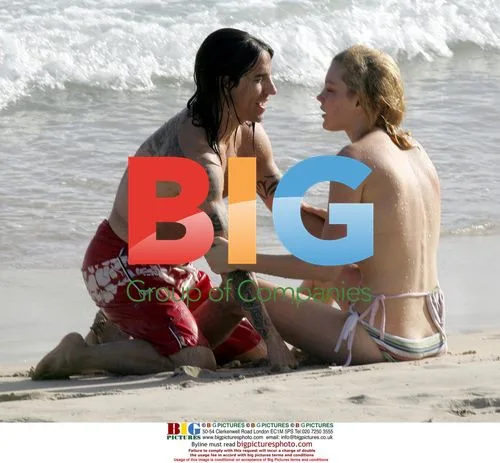 Anthony Keidis and wife on Caribbean beach