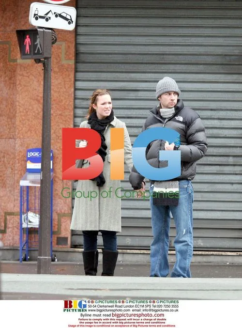 Mandy Moore and Zack Braff in Paris