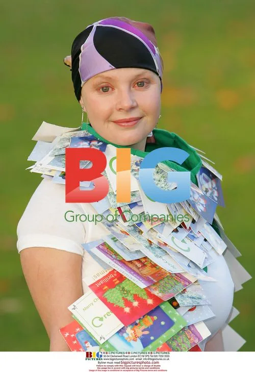 Gail Porter Poses at Christmas Card Launch