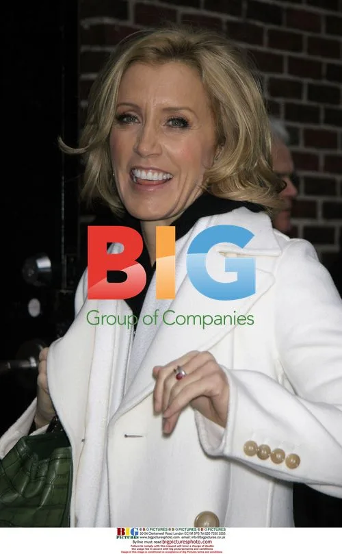 Felicity Huffman at David Letterman Show