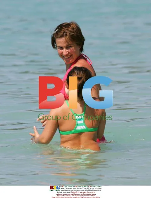 Emma Forbes on Caribbean Holiday