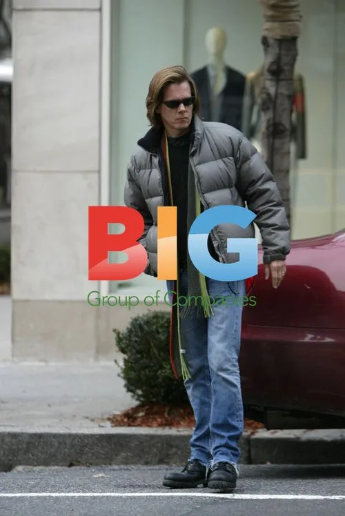 Kevin Bacon Spotted Exiting Store on Madison Ave