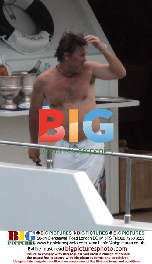 Goldie Hawn and Kurt Russell on Holiday in St Barts