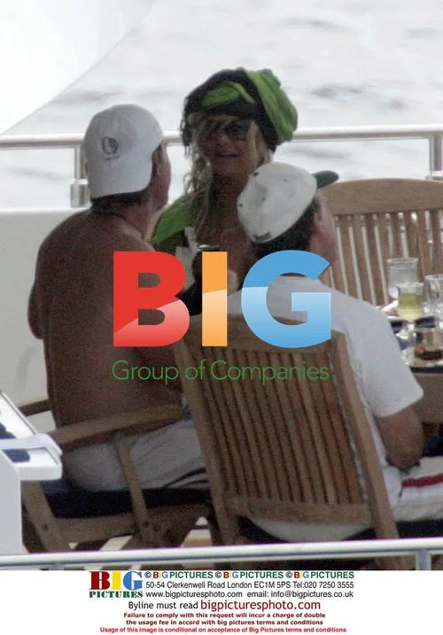 Goldie Hawn and Kurt Russell on St Barts