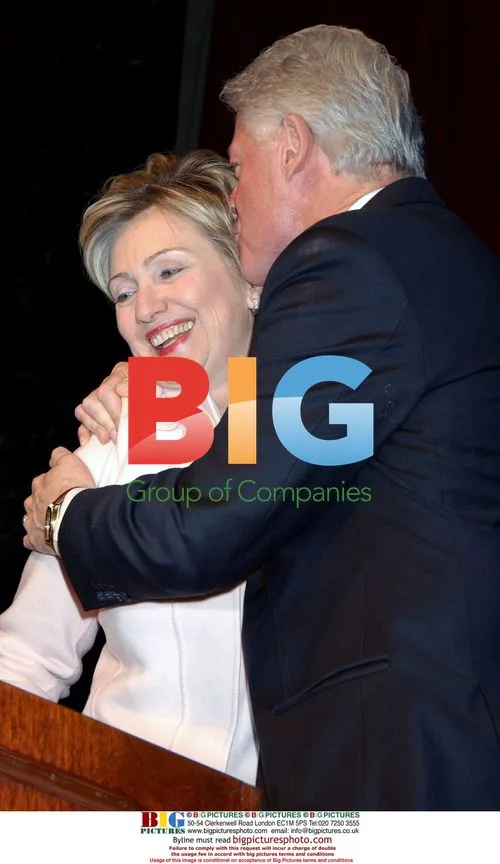 Bill and Hillary Clinton at NY Fundraiser