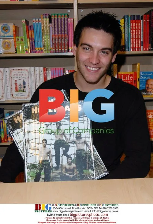 Kevin Sacre and Cassey Powney from Hollyoaks signing calendar