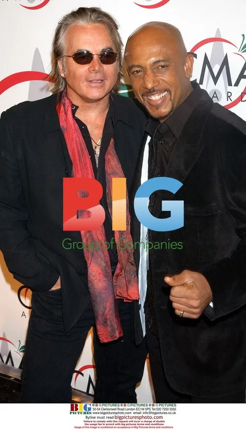 Hal Ketchum and Montel Williams at 39th CMA Awards