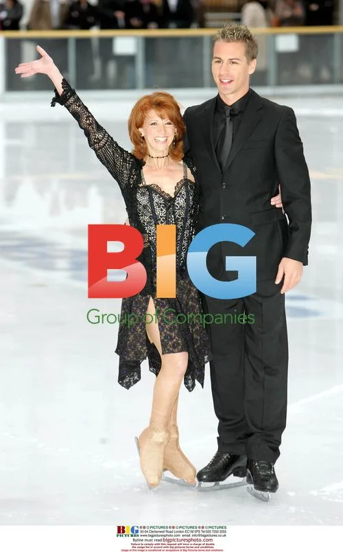Bonnie Langford and Matt Evers at 'Dancing On Ice' launch