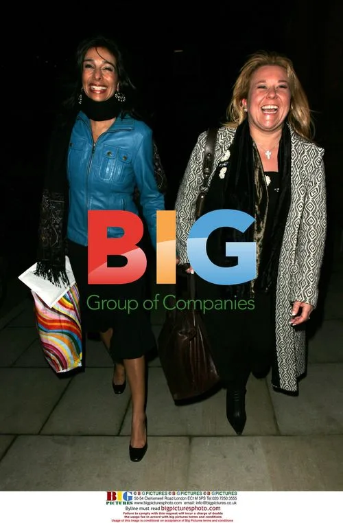Corrie Stars Shobna Gulati and Wendi Peters Arrive at Hotel
