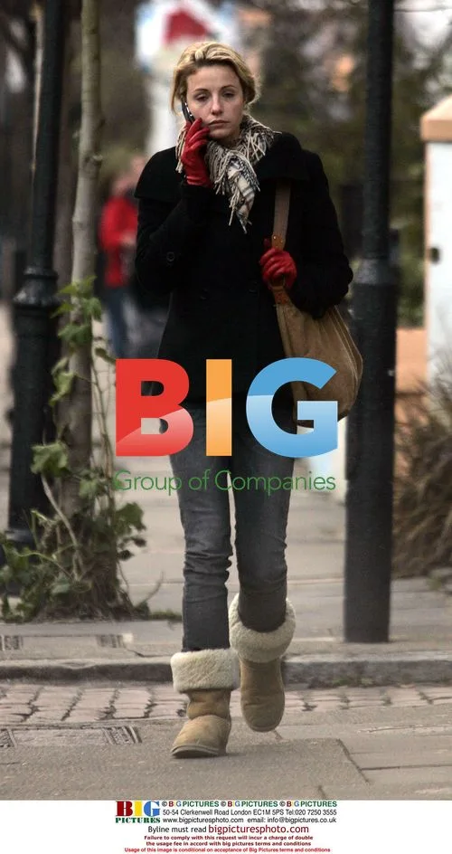 Actress Elize Du Toit Spotted in North London