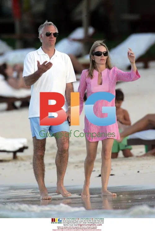 Mark Thatcher and Lady Jane Francis Russell on holiday in Mauritius