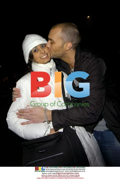 Calum Best Kisses Paparazzo