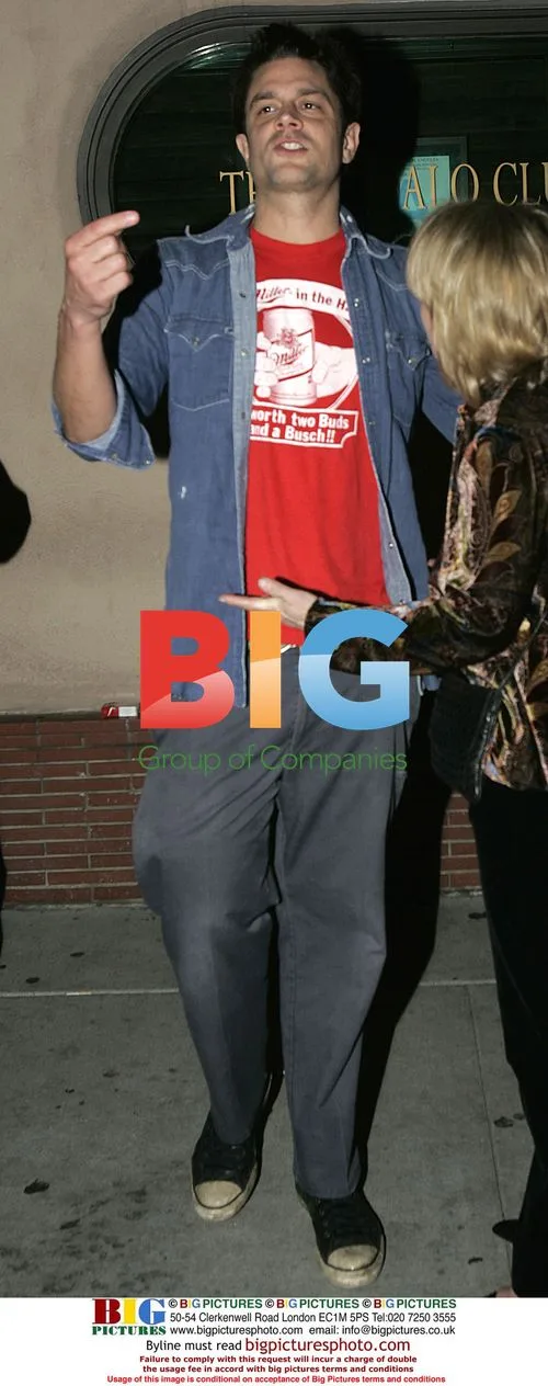 Johnny Knoxville at CAA party