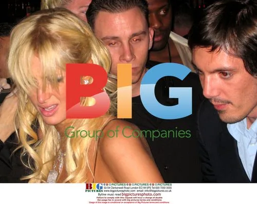 Paris Hilton Goes Wild at Club Jet Opening