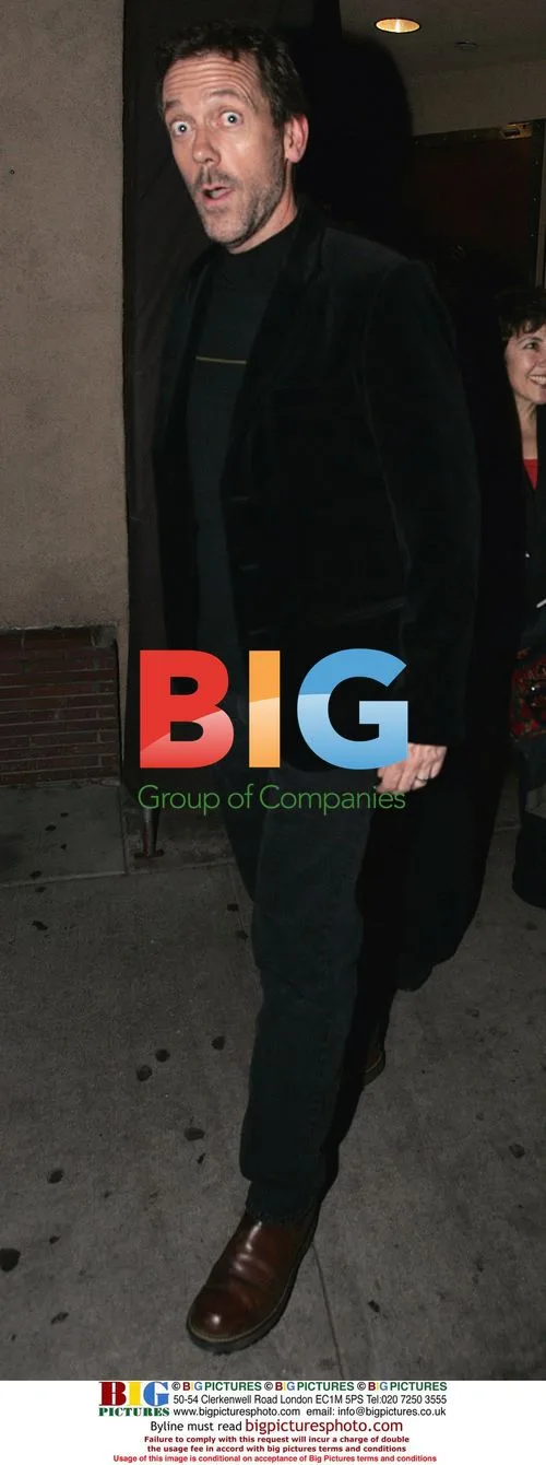 Hugh Laurie at CAA party in Santa Monica